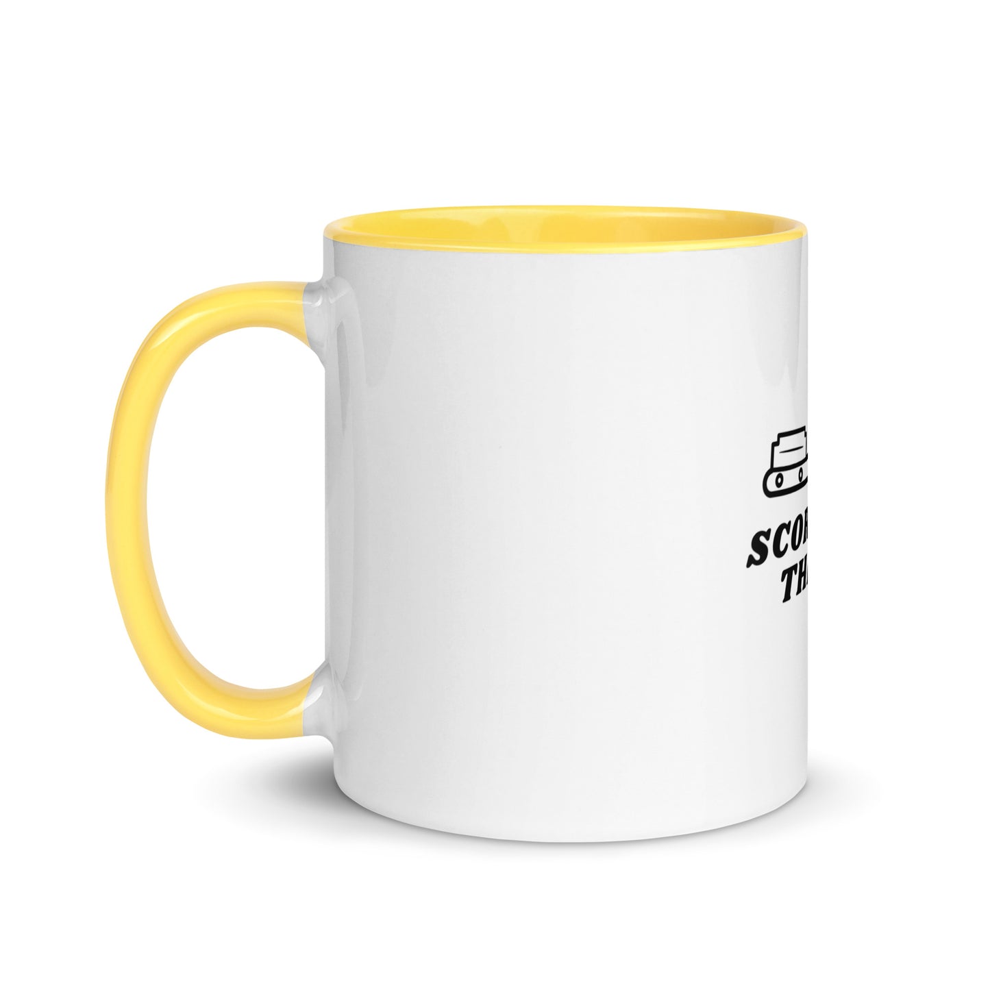 Scoring All The Time Mug with Color Inside