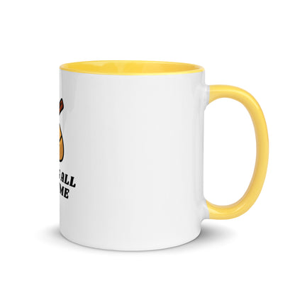 Scoring All The Time Mug with Color Inside